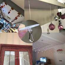10pcs Mini Transparent Adhesive Hooks, Seamless Hanging Flag Hooks For Valentine's Day Party, Wall Storage Hooks, Party Decor Accessories, DIY Home Decor Hanging Hooks, Ceiling Hooks - Clear - View 4
