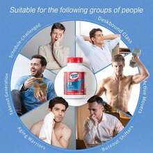 Move Free Joint Support Formula For Men – 7-In-1 Glucosamine & Chondroitin Blend With Calcium And B-Vitamins – Daily Dietary Supplement Tablets, 120 Count (Pack Of 2) - 1 chai - Xem 10