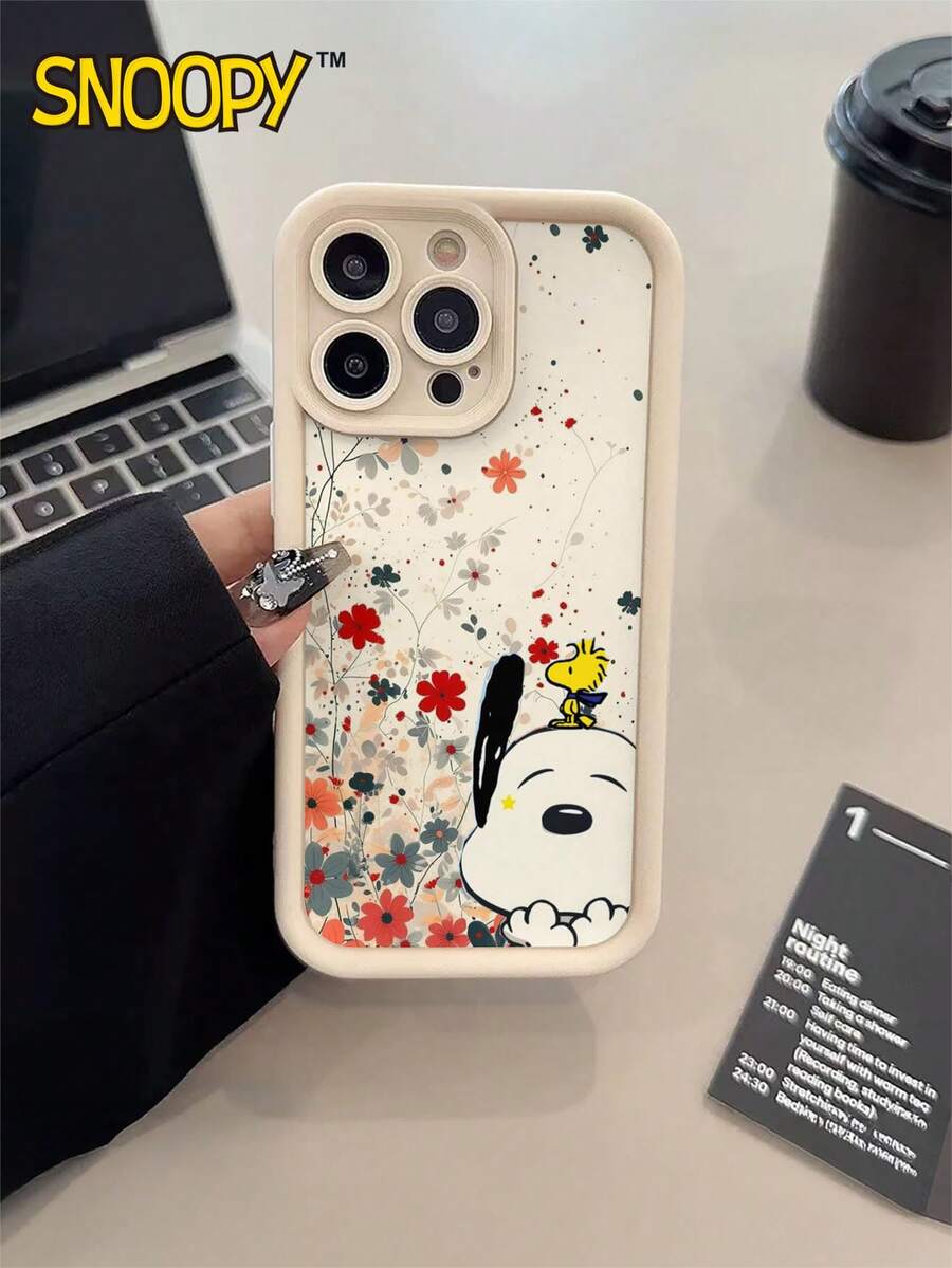 A Cartoon Anime SNOOPY Sky Eye Staircase Phone Case, Made Of Tpu Material, Can Be Given As A Holiday Gift. It Is Suitable For Apple Phones, And The New Model Is Suitable For Protecting IPhone13/14/15/16/17Pro Max/Galaxy Models - Nhiều màu - Xem 1