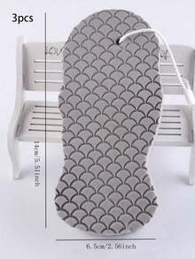 This 3D Fish Scale Pattern Bath Sponge Is A Three-Dimensional Bath Sponge That Will Not Harm Your Skin Or Cause Pain For Your Little One During Bathing. - Multicolor - View 12