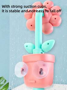 Kids Sunflower Shower Head Toy, Infant Bathtub Game Manual Press Adjustable Sprinkler Bath Tub Interactive Water Spray Party Filler, Bath Toy, Baby Toy, Bathing Toy, Baby Bath Toy, Baby Essentials, Baby Girl, Toddler Toy, Baby Boy, Baby Supplies, Baby Girl Toy, Girl Toy, Newborn Toy, Children Toy, Autism Sensory Toy, Baby Gift, Newborn Essentials, Baby Accessories - Sunflower Shower Head - View 7