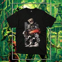RE 4 MOTOSIERRA T Shirt  Gaming Quote Graphic Tee Women's Short Sleeve Crew Neck Gamer Wear - màu đen - Xem 2