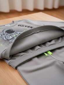 Set Of 5 Baby Boy Fleece Sets - 5 Jackets + 5 Pants - 彩色 - 查看 3