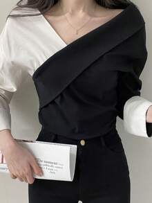 Women Blouses & Shirts - Black - View 2