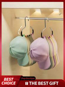 Dorm Wardrobe Hat Hooks, Baseball Cap Hooks, Clothes Hooks, Bag Hooks, Hat Rack - Multicolor - View 6