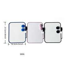 Magnetic Whiteboard, Fridge Magnet Dry Erase Board With Magnetic Backing, Suitable For School, Note-Taking, Meetings - Single Piece - View 4