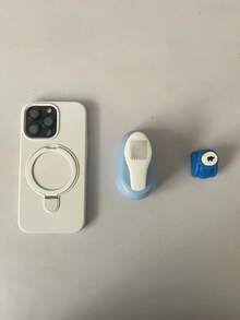 1个大象印章压花工具，印章计划打孔器，创意手工压花工具，文具收藏工具，适用于情人节、返校季、婚礼、房间装饰、闺蜜节、单身派对、家居、生日、粉色文具、斋月、学校、铅笔盒、办公用品、学习用品、贴纸、桌面配件、河马、笔 - 藍色 - 查看 8