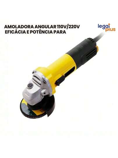 Lixadeira Esmerilhadeira Angular 115mm 900W 110v ou 220V NK