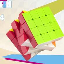 Este es un juguete de rompecabezas 3D adecuado para principiantes y jugadores avanzados, que incluye cubos Rubik de 2x2x2, 3x3x3, 4x4x4 y 5x5x5. Tiene una rotación suave y un acabado mate. Este es un juguete educativo para niños, adecuado para competiciones, y también un regalo ideal para niños. - Multicolor - Ver 6