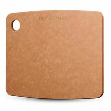 Tabla de cortar de madera para la cocina - Tablas de cortar de madera compuesta pequeñas aptas para lavavajillas - Tabla de cortar delgada, (29,2 x 22,9 cm, natural) - Natural 115 pulgadas de largo x 9 pulgadas de ancho - Ver 9