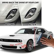 3/6pcs Nano Car Scratch Remover Cloths, Deep Scratch Repair Cloths, Nano Abrasive Scratch-Free Cleaning Cloths, Fades Minor Car Paint Scratches With One Wipe - Car Scratch Repair Cloth - View 5
