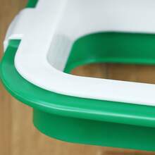 Trash Bag Holder For Kitchen Cabinets Small Garbage Container Rack For Kitchen Pantry Garage - Green - View 11
