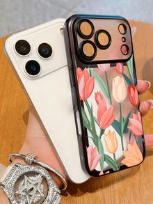 1 funda de teléfono eleganteNo incluye cordón ni soporte. Colorido. TulipánFlorPatrónMóvilTeléfonoCaso,ColoridoFlorPatrónAnticaídaA prueba de golpesResistente a los arañazosSuaveMaterialProtectorCubiertaCompatibleCon17promax/17pro/17/17Air/16promax/16pro/16plus/16/15promax/15pro/15plus/15/14promax/14pro/14plus/14/13promax/13pro/13/12promax/12pro/12 - Negro - Ver 3
