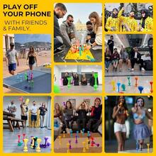Suction Cup Darts, Toss Game Family And Party, Silicone Throwing Game Backyard, Indoor And Outdoor Fun, Limited Expansion Pack, Milky - Initial - View 5