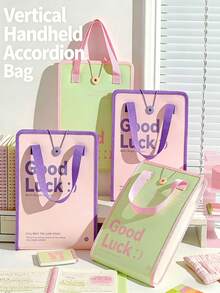 1 pieza Carpeta vertical tipo acordeón, organizador de archivos con divisores de gran capacidad para estudiantes, portadocumentos de alta calidad - Carpeta de órganos - Ver 3