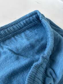 Men's Plus Size Jogger Sweatpants In Flannel Fabric With Pocket | Warm, Plus Size Men's Pants - KELUAR - View 10