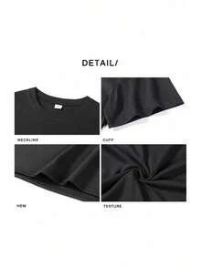 2025 I Hope This Email Finds You Well Printed Skull Anger T Shirt Men's Summer Design Clothing Women Short Sleeve T Shirts - 黑色 - 查看 5