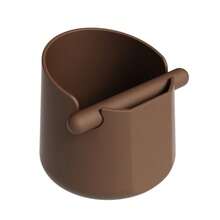 Silicone Coffee Grounds Powder Bucket Home Espresso Machine Handle Knockbox Container Organizer Abs Dregs Slot Waste Dregs Recycling Bin-Non Food Contact - Multicolor - View 9