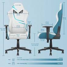 Gaming Chairs - Blue - View 2