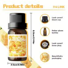 10ml Frankincense Essential Oil, 100% Pure Natural Plant Extract, Suitable For Aromatherapy, Candle Making, Diffuser, Gift - Frankincense - View 4