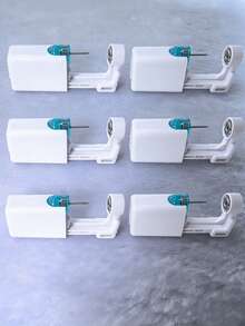 Female Painless Pierce Ears Artifact, 4mm White Diamond Earrings Can Be Pierced At Home - White - View 6