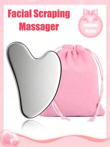 2 piezas Nuevo cepillo facial para drenaje linfático, herramienta de masaje facial con cepillado en seco, se adapta a la piel, alivia la fatiga - Multicolor - Ver 1