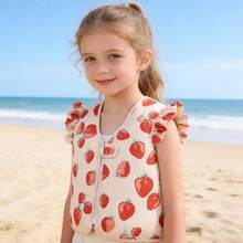Polyester Buoyancy Vest & Shorts Set For Girls, Suitable For Water Sports Activities Like Boating, Canoeing And Swimming - Multicolor - View 1