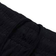 Nike 女士柔软梭织长裤，AS W NSW NK WR WVN PNT SPEED 户外休闲运动极简长裤 IM8032-011 - 黑/粉白/粉白/ - 查看 3