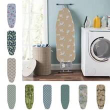 Tấm phủ bàn ủi họa tiết hoa mới, dày dặn, chịu nhiệt, chống bám bẩn, co giãn, chắn nhiệt cho bàn ủi, quà tặng Ngày của Mẹ, trang trí phòng ngủ, sân vườn, trang trí nhà bếp, mùa hè, bãi biển, đồ dùng du lịch, trang trí phòng, mềm mại, tốt nghiệp. - Nhiều màu - Xem 2