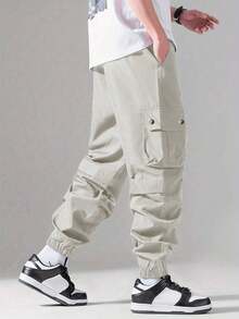 Shendy Vendy Men Sweatpants - 米色 - 查看 2