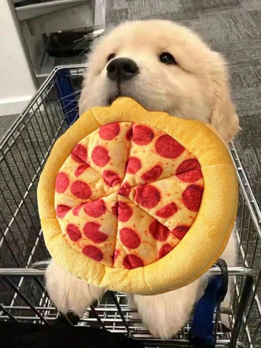 1pc Dog Chew Doll Plush Dog Toys,Dog Chewing Sound Toy,Squeaky Pet Toy Soft Plush Pet Doll For Small And Medium Dogs - Multicolor - View 1