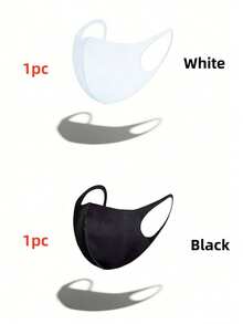 1pc/3pcs/4pcs 3D Slim Fit Spring/Autumn Face Mask - Washable, Fashionable, Soft, Unisex, Face Mask - 3D Protective Mask - View 17