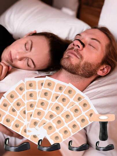 60 Count Magnetic Nose Strip – Nose Magnet For Breathing, Magnetic Strips For Men And Women, Breathe Smoothly With Nose Magnets, Reduce Snoring, Improve Sleep Quality