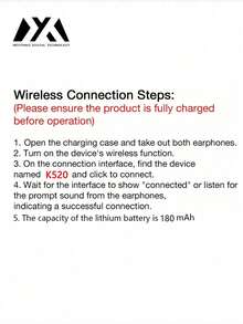 MEIYIXING High-Quality Audio Effect Wireless Earphones. The Earphones Feature 5.3-Second Auto-Pairing, 230mAh Battery Life Up To 14 Hours, Lightweight And Portable, Waterproof And Dustproof, Suitable For IOS And Android TWS Wireless Earphones. - Pink - View 10