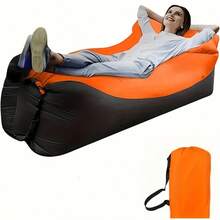 Kasur Angin Portabel, Sofa Tiup Portabel, Kursi Luar Ruangan Rakitan Cepat, Desain Bantal Terintegrasi, Lembut dan Nyaman, Ideal untuk Tepi Kolam Renang, Liburan Pantai, Perjalanan, Festival Musik, Halaman Belakang dan Berkemah, Pilihan Terbaik untuk Rekreasi dan Hiburan di Luar Ruangan - MultiWarna - View 6