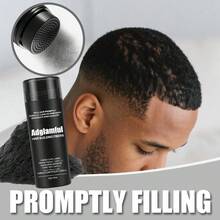 Adglamful 增发纤维粉，Cutline 物理增发，适用于稀疏头发和发际线，30g 瓶装 + 25g 补充装，瞬间增发 - 彩色 - 查看 4