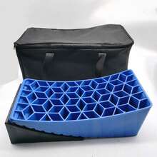 13.5T RV Camper Leveler Truck Car Sturdy Leveling Blocks Ramps Wheel Chock Block - blue - View 7