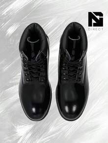 Timberland 6" Premium Waterproof Patent Boots– Men's Lifestyle Sneakers – Shoes For Man -Vintage- Spring & Summer-Classic Color, Warm & Durable, Outdoor To Everyday Casual Wear - Mother's Day Gifts-Father's Day Gift –TB0A41MWEL6 - BLACK/BLACK - 查看 4