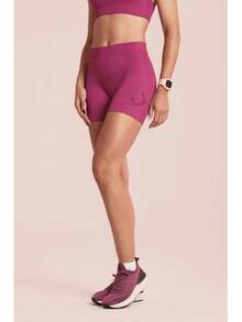 Lupo Original Bermuda Leggings For Women, Attack Sport, Running, Gym, Cycling, Volleyball, Training, Gymnastics, Beach Tennis 71144 - 紫紅色 - 查看 4