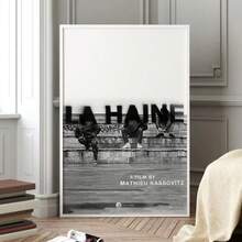 1幅无框墙面艺术海报，《怒火青春》电影海报：手工帆布墙面艺术 - 彩色 - 查看 10