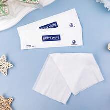 30 Pcs Body Wet Wipes Individually Wrapped, Disposable Skin Cleansing Wipes, Individual Wrapped, , Convenient, Lightweight, Aloe Vera For Butt, Hands, Face Cleaning, Daily Use - 1 hộp gấu trúc hồng - Xem 7