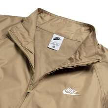 Nike 男士夹克/外套，柔软梭织夹克，AS M NK CLUB ROSCOE FZ JKT，简约休闲舒适夹克，HV1140-297 - 卡其色 - 查看 4