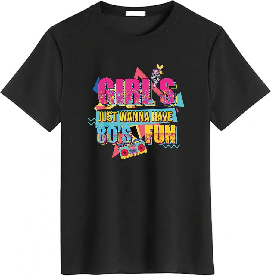 Women T-Shirts - Black - View 1