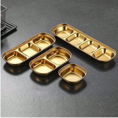 Tigela Bowl Mini Inox Prato De Molho Tempero Essencial Multiuso Cozinha