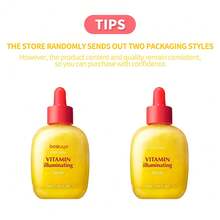 1 瓶维生素亮肤精华液，富含维生素 C 和烟酰胺，强化皮肤屏障，利用神经酰胺和透明质酸保湿，容量 30 毫升（1.01 液体盎司）。 - 金色 - 查看 8