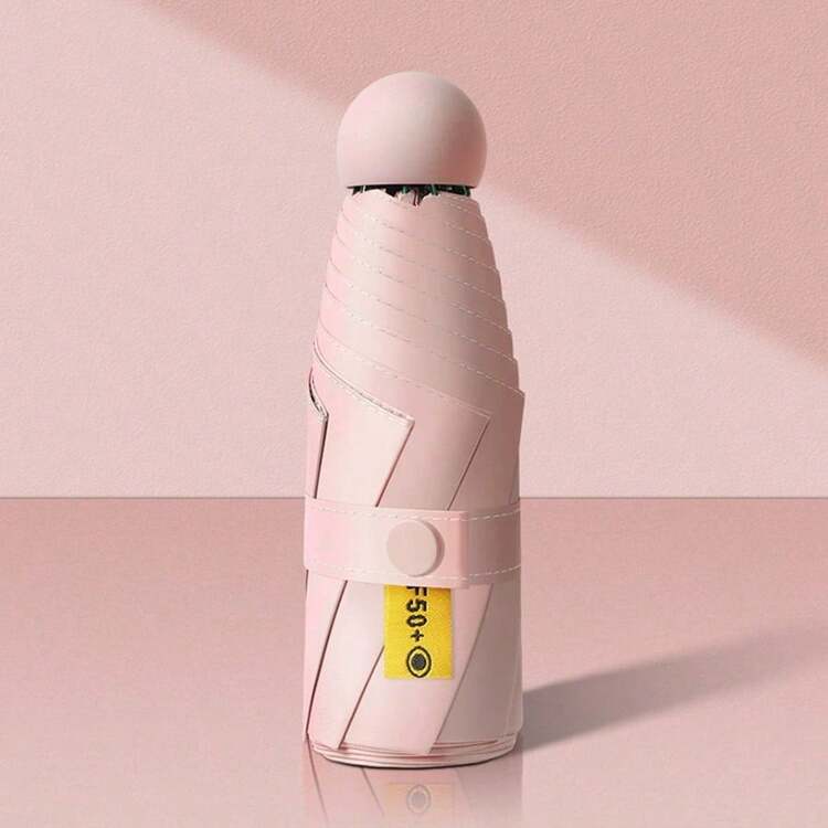 紧凑便携升级版双骨遮阳伞，晴天雨天皆可使用，具有防紫外线功能，六片式设计，超轻可折叠结构。 - 彩色 - 查看 4