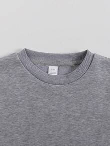 Official Disney Pixar Merch, Buzz Lightyear "Retro Repeating" Sweatshirt, Bold Print, Classic Crewneck, Relaxed Fit, Great Gift For Fans, Unisex - 淺灰色 - 查看 4