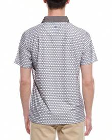 Ben Sherman Geo Sports Fit Polo Shirt - Tan - 查看 3