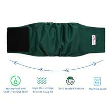 1pc Washable Male Dog Diaper Cloth Underwear Pet Sanitary Panties For Puppy Reusable Nappy Belly Band Wrap Leak Proof Diapers - M - View 5