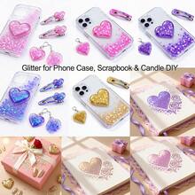 10毫升全息幻彩闪粉罐 | 闪亮闪粉，适用于美甲和树脂DIY | 多种颜色可选，可用于手机壳/记事本/蜡烛装饰 - 彩色 - 查看 8